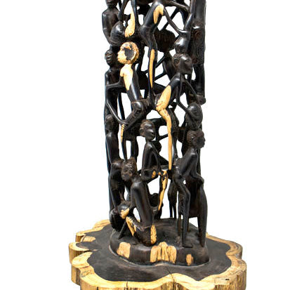 Makonde Ujamaa Family Tree of Life Sculpture 01-2