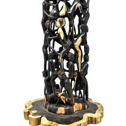 Makonde Ujamaa Family Tree of Life Sculpture 01-1