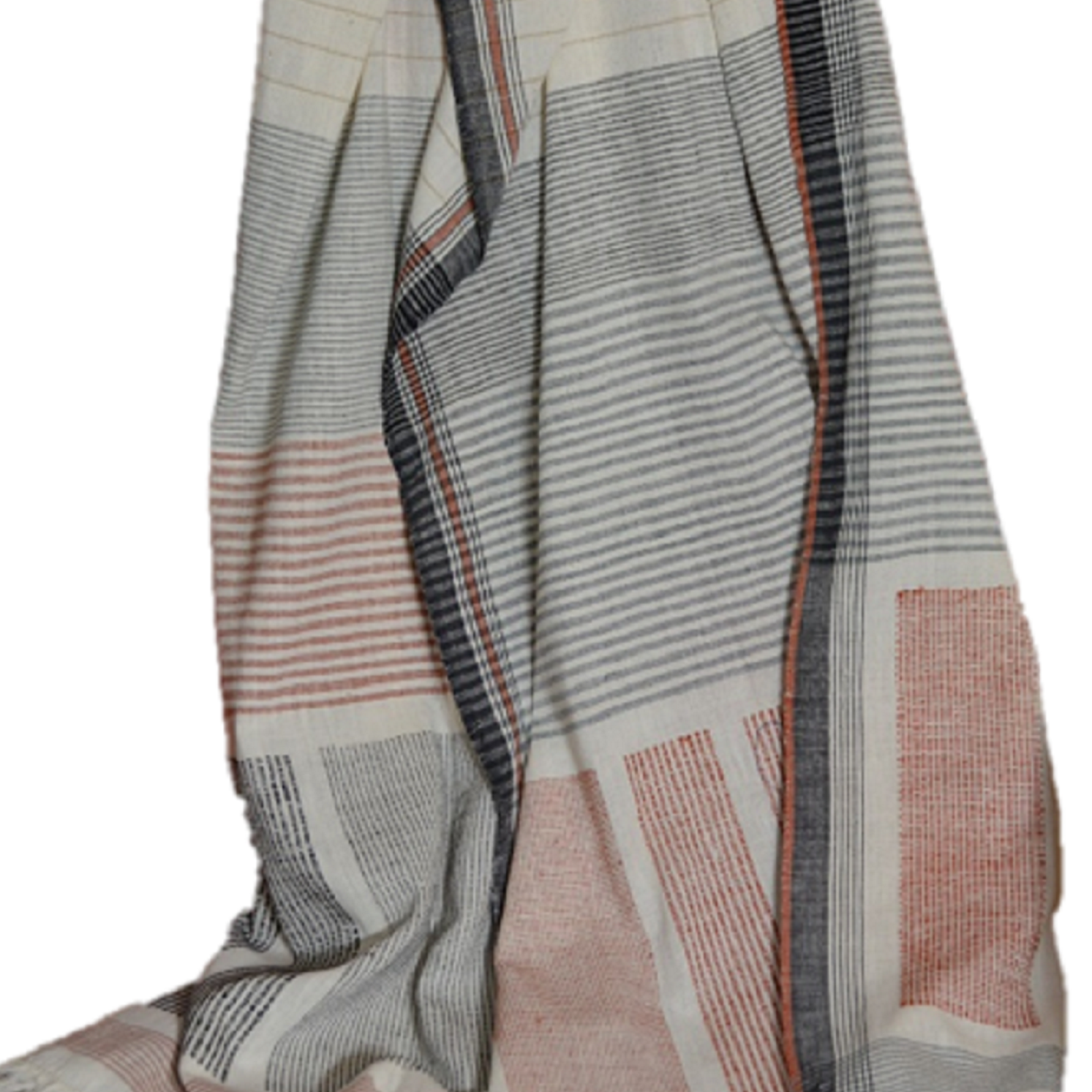 Handwoven Reversible Cotton Blanket-0